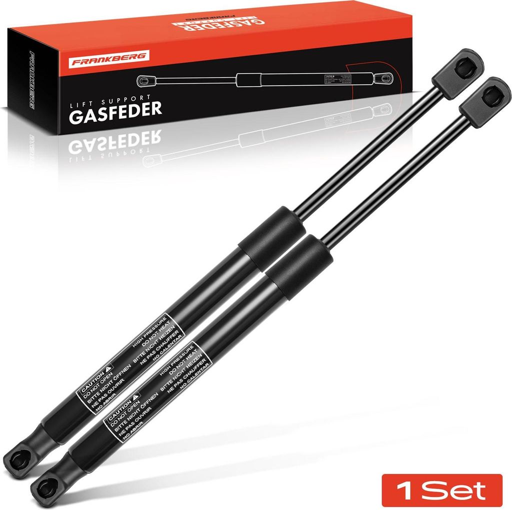 Frankberg 2x Gasfeder Dämpfer Heckklappe für Renault Clio Grandtour KR0/1_ Kombi 2008-2020