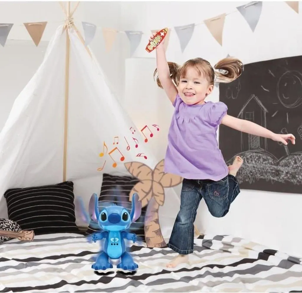 Robot Stitch télécommandé interactif avec sa vraie voix Disney - 9