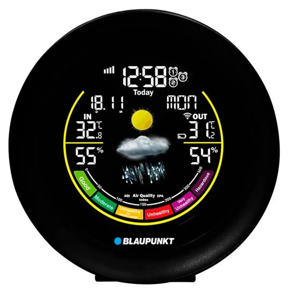 Station météo Blaupunkt WS35BK finissez-en avec les prévisions imprécises