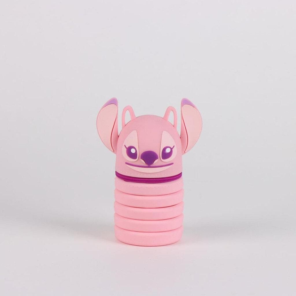 Lilo & Stitch Angel 3D Federmäppchen 20cm Rosa Schule Produktbild 