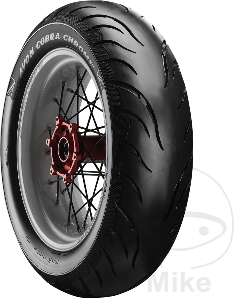 Pneu Avon Cobra Chrome 190/60 R17 78V TL Arrière pour Cruiser Custom