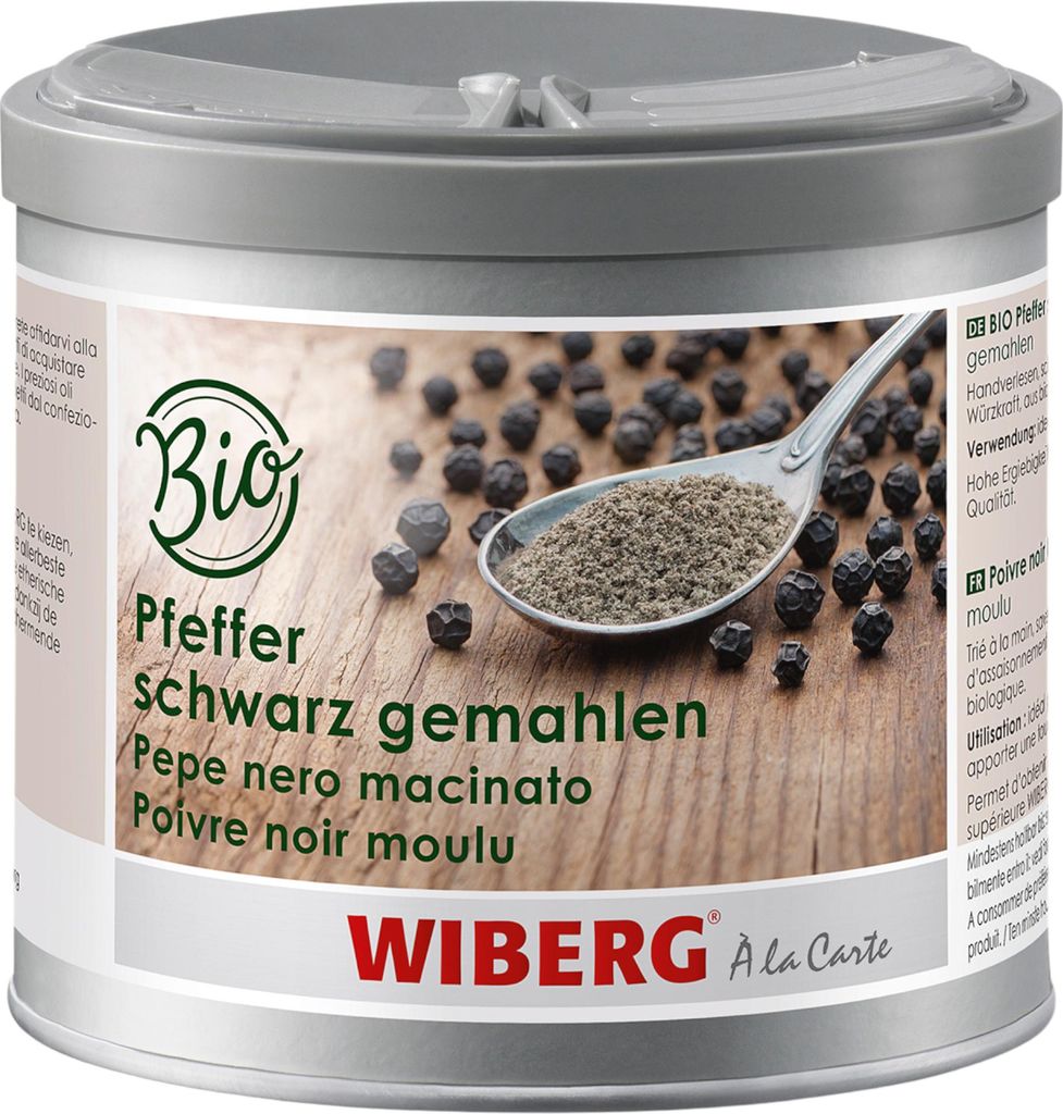 Wiberg -Pfeffer Schwarz - 220 g Schachtel