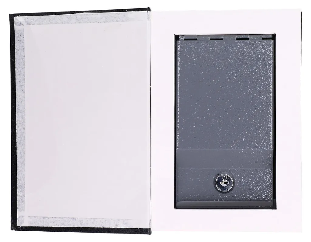 Coffre-fort livre avec 2 clés haute sécurité pour bijoux et argent - 5
