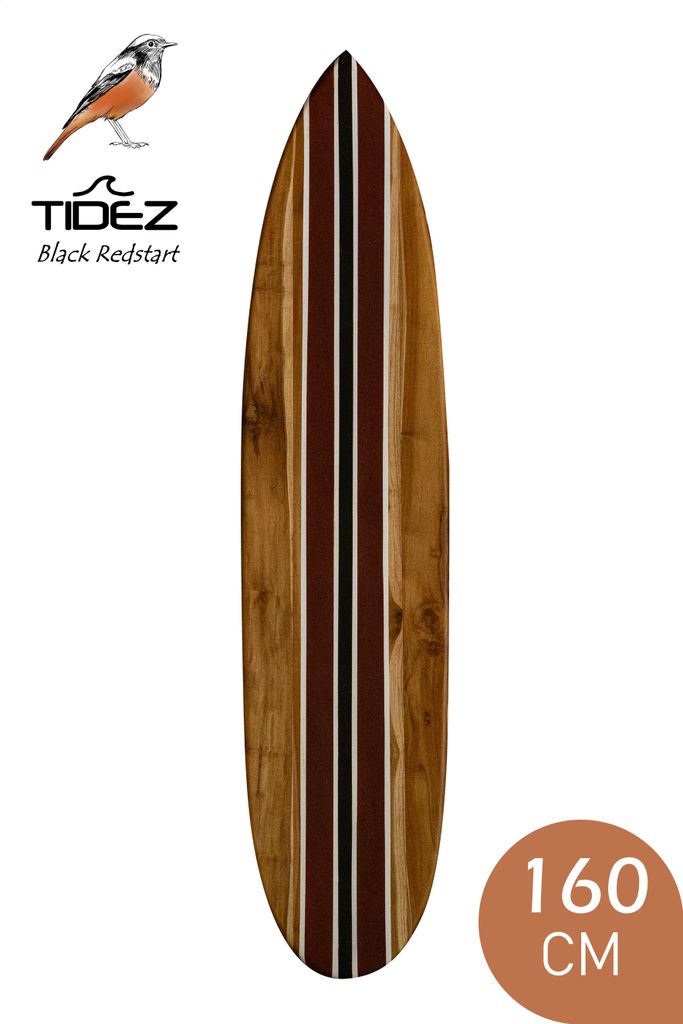 Tidez Surfbrett Dekoration - Surfbrett aus Holz - Surfbrett Produktbild 1