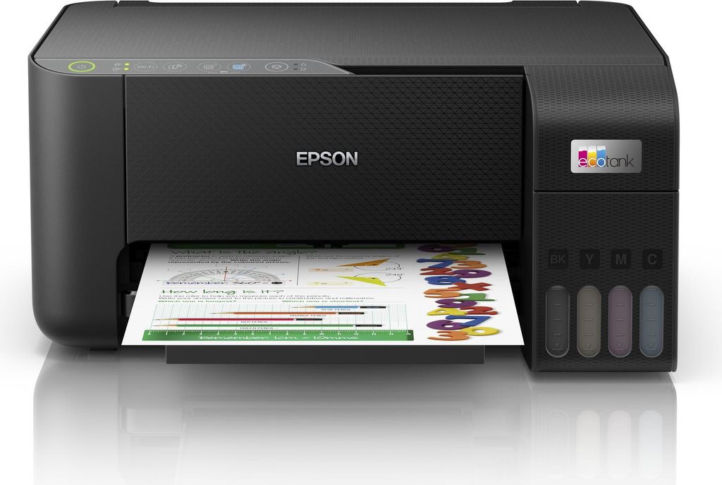 Epson EcoTank ET-2860, Tintenstrahl, Farbdruck, 5760 x 1440 DPI, A4, Direktdruck, Schwarz