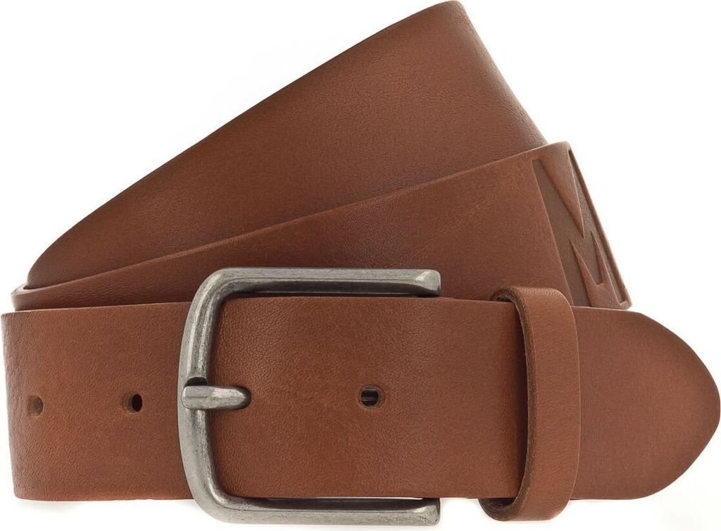 MUSTANG Leder Gürtel 40mm Leather Belt W95 Cognac braun