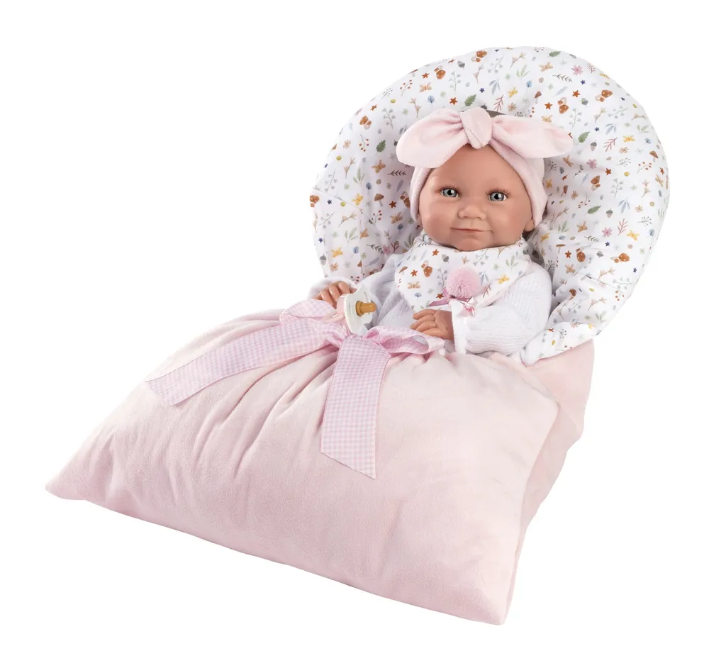 Poupée Nouveau-Né Llorens 40 cm Idéale pour Apprendre à Soigner Bébé