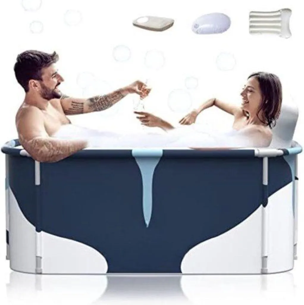 Bain de glace Weiss gonflable et isotherme avec couvercle de protection