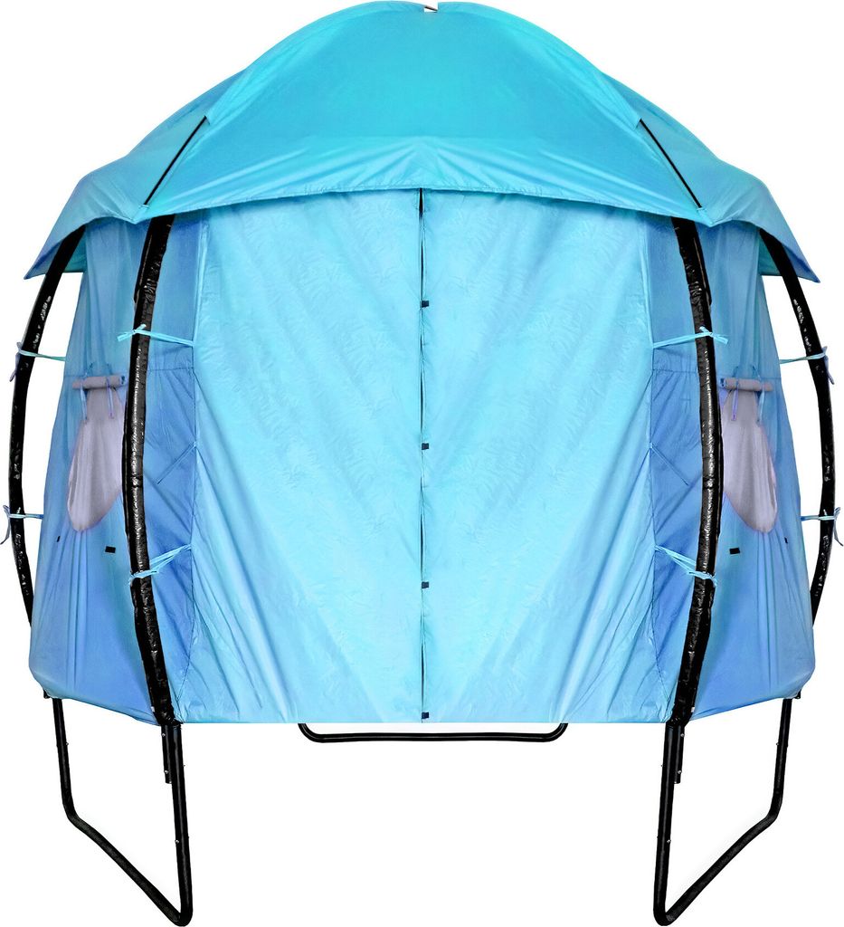Trampolin Zelt Abdeckung 457cm - Überdachung Für 6-stängige Trampoline Mit Sonnenschutz
