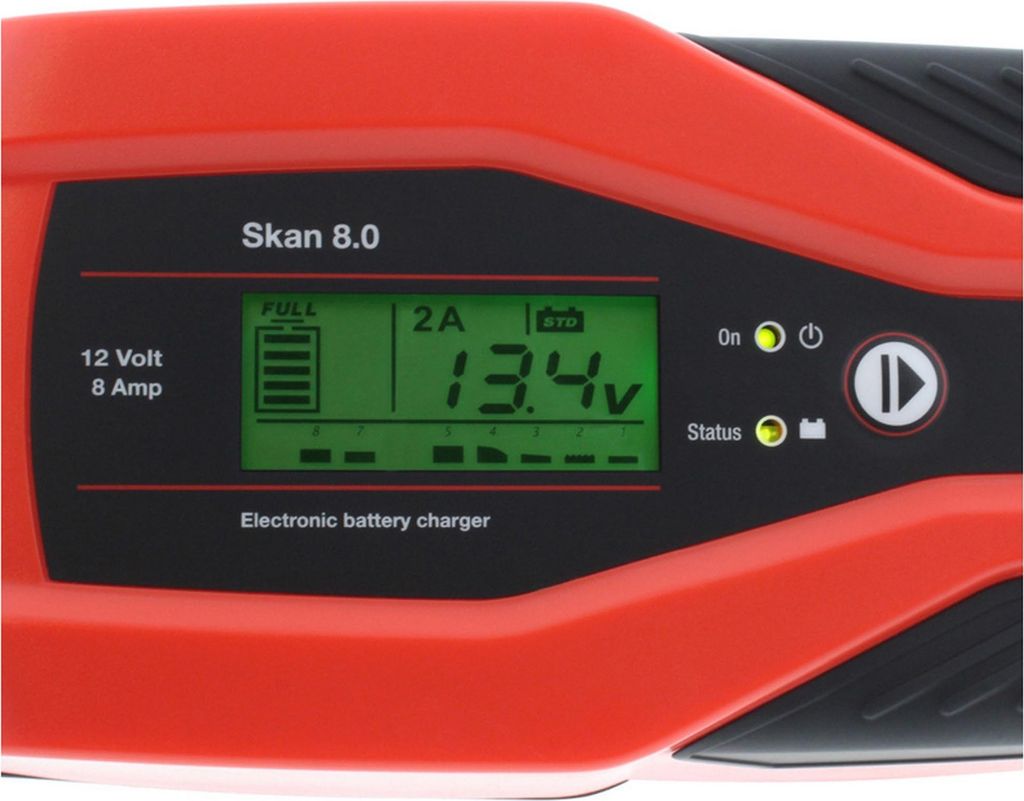 JMP Skan 8.0 Batterie Ladegerät 2-8A - 12V für Auto / Produktbild 3