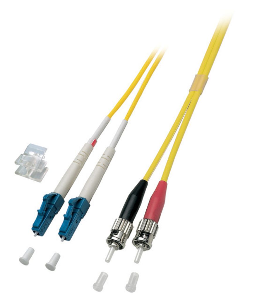 EFB-Elektronik Duplex Jumper LC-ST 9/125μ, OS2, LSZH, gelb, 2.0mm, 7,5m Hersteller: EFB Elektronik (O0361.7,5)