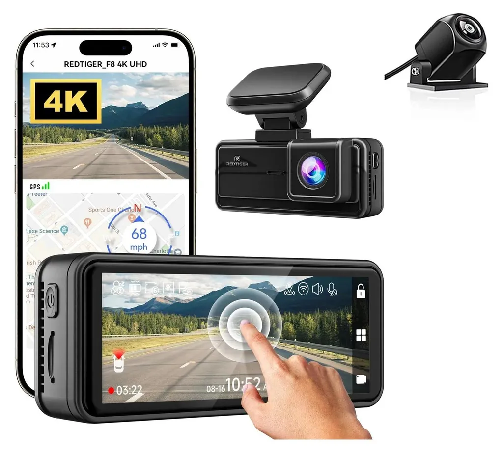 Dashcam 4K avec caméra arrière : évitez les litiges en cas d'accident