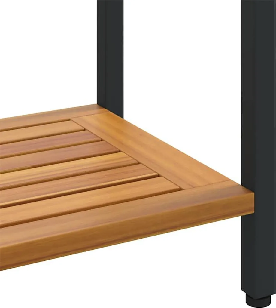 Table pour terrasse étroite vidaXL meuble d'appoint bistrot - 8