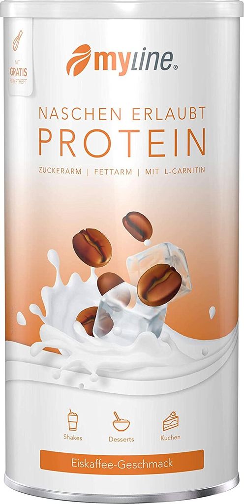 Inkospor Myline Eiweiß 400g Eiskaffee Produktbild 