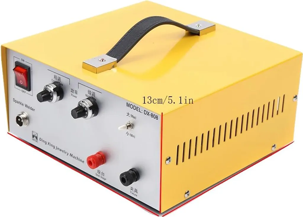 Appareil de soudage par points pour batteries portable jaune de précision