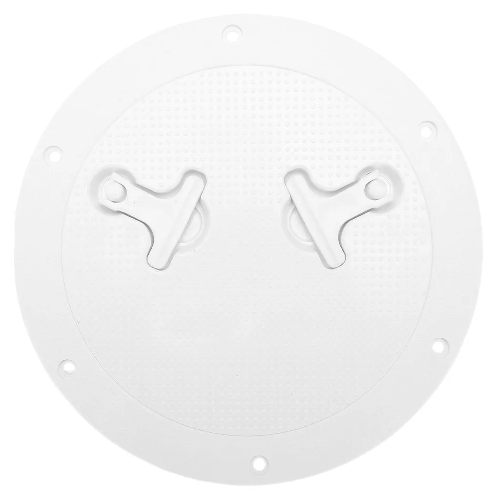 Trappe d'inspection ronde 9'' pour bateau et camping-car coloris blanc