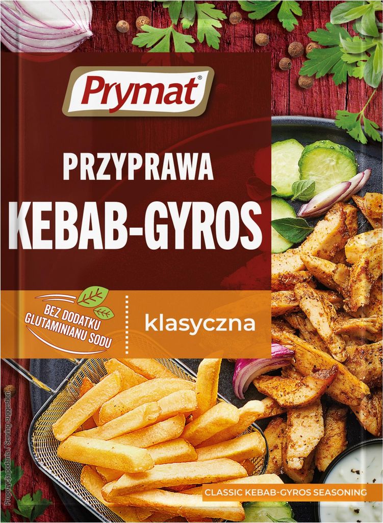 Prymat Przyprawa Kebab-Gyros 30 g Zdjęcie produktu 