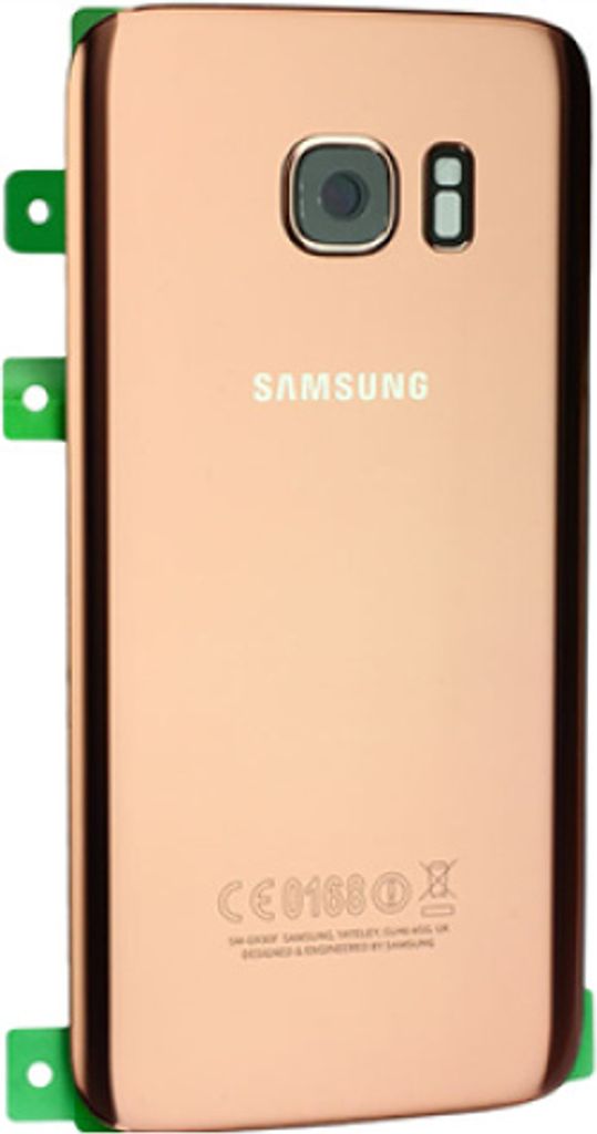 Akkudeckel kompatibel mit Samsung Galaxy S7 (G930F), pink