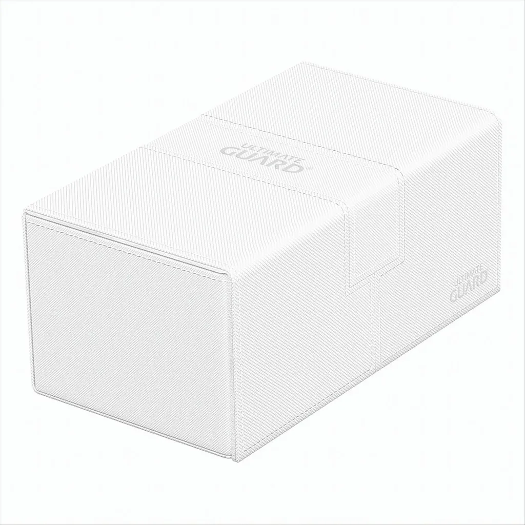 Ultimate Guard Twin Flip'n'Tray 200+ Xenoskin Blanc - Double Deck Box - 3