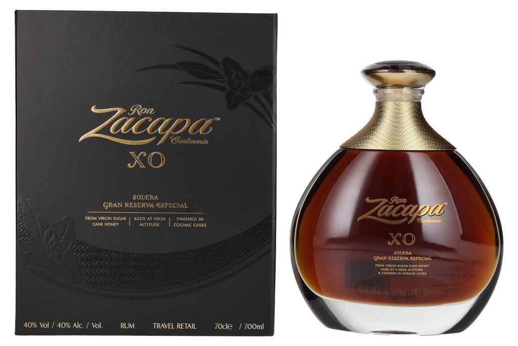 Ron Zacapa Centenario XO Solera Gran Reserva Especial 40% Image du produit 