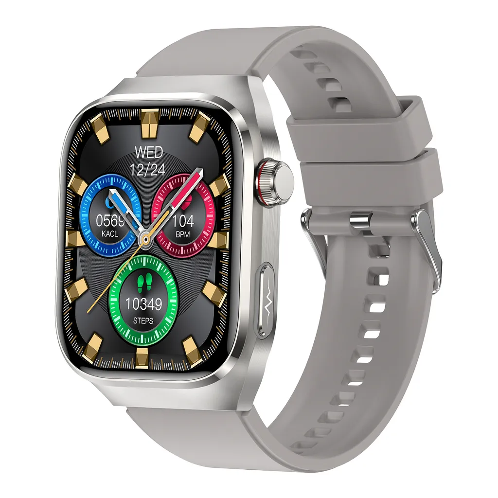Regalo Salute: INF Smartwatch con ECG e Pressione Grigio per Tutti - 7