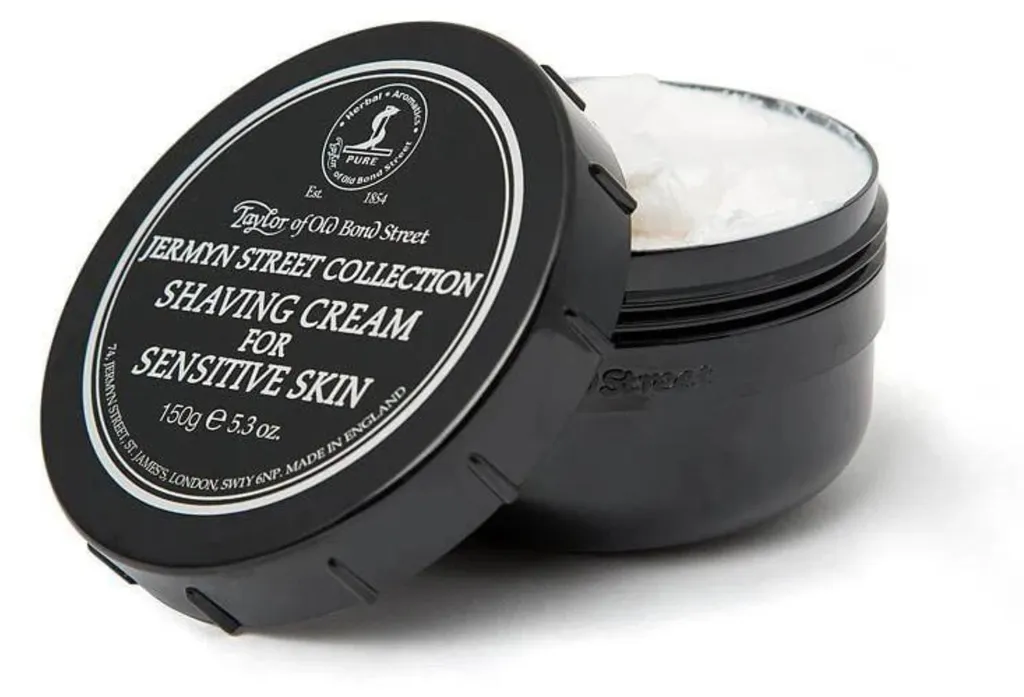 Crème à raser Jermyn Street Taylor of Old Bond Street pour Peaux Sensibles