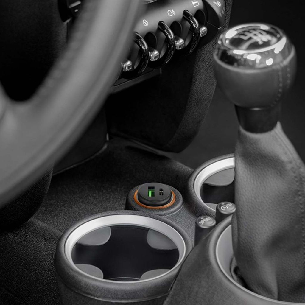 Chargeur rapide double USB pour voiture USB-C™ PD (Power Image du produit 