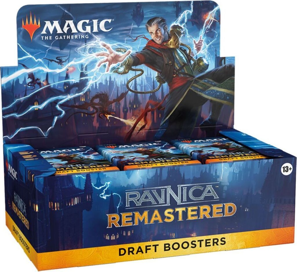 Wizards of the Coast Magic the Gathering Ravnica Remastered Draft-Booster Display (36) englisch
