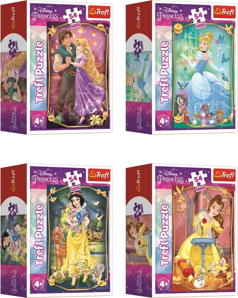 TREFL Display Puzzle Disney Princesses 54 pièces (40 pcs) Image du produit 
