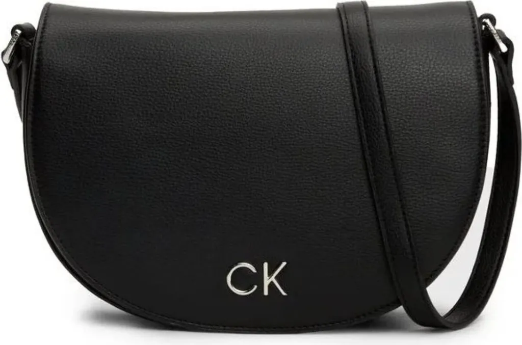 Sac Calvin Klein Daily Saddle K60K611679BEH - Sac à Main Noir Iconique CK