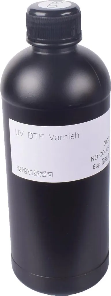 Encre UV DTF Anti-Colmatage 500ml - Inclus 2x500ml Vernis Longue Durée