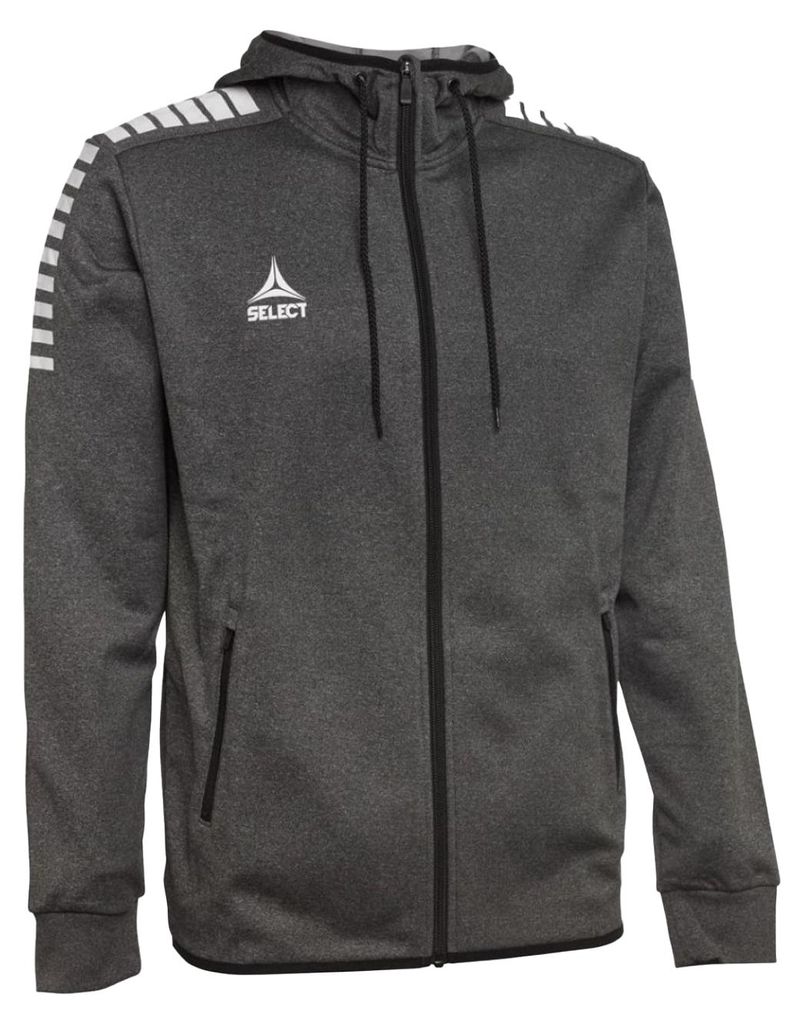 Select - "Monaco" Hoodie mit durchgehendem Reißverschluss für Herren PP2905 (XL) (Grau)