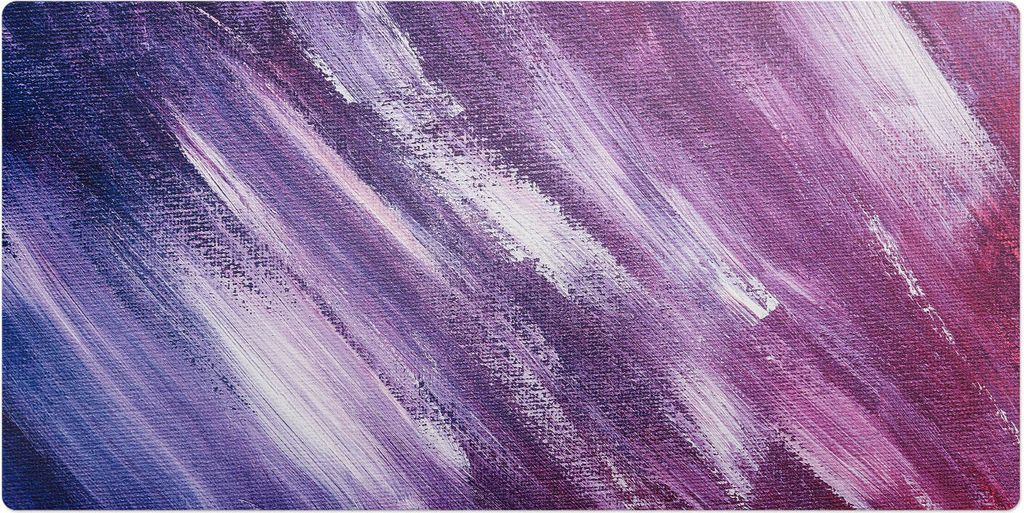 Pinselstriche– Schreibtischunterlage – Schreibtisch Tischunterlage – 100x50 cm – Unterlage Groß Schreibtischmatte