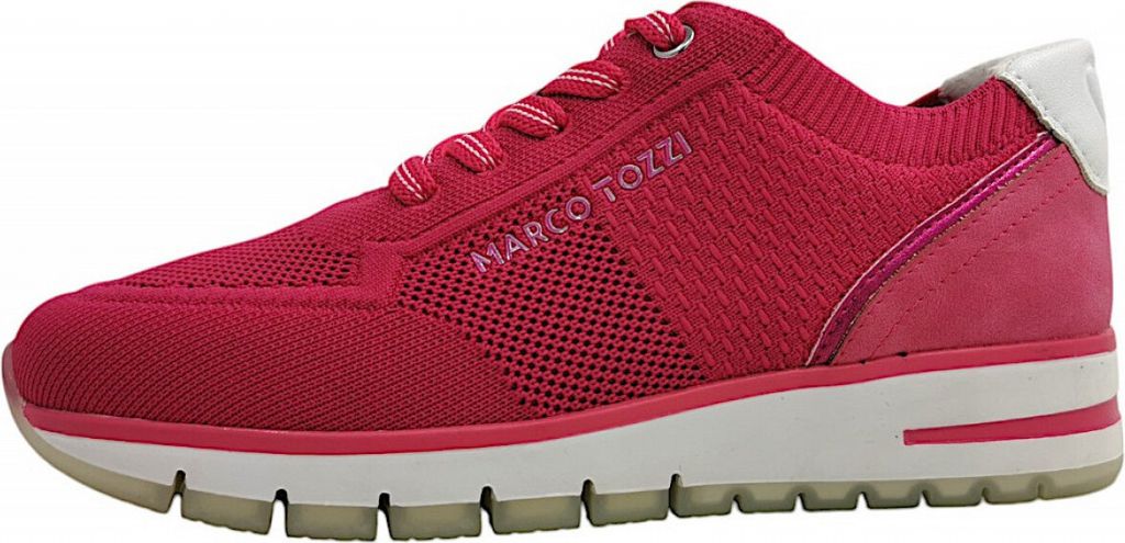Scarpe sportive da donna, modello stringato, colore rosa, Immagine del prodotto 