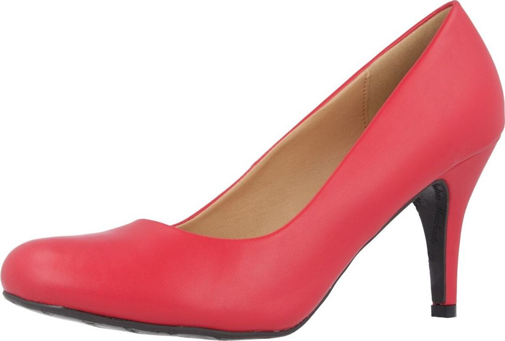 Andres Machado Pumps in Übergrößen Rot AM422 Soft Rojo große Damenschuhe