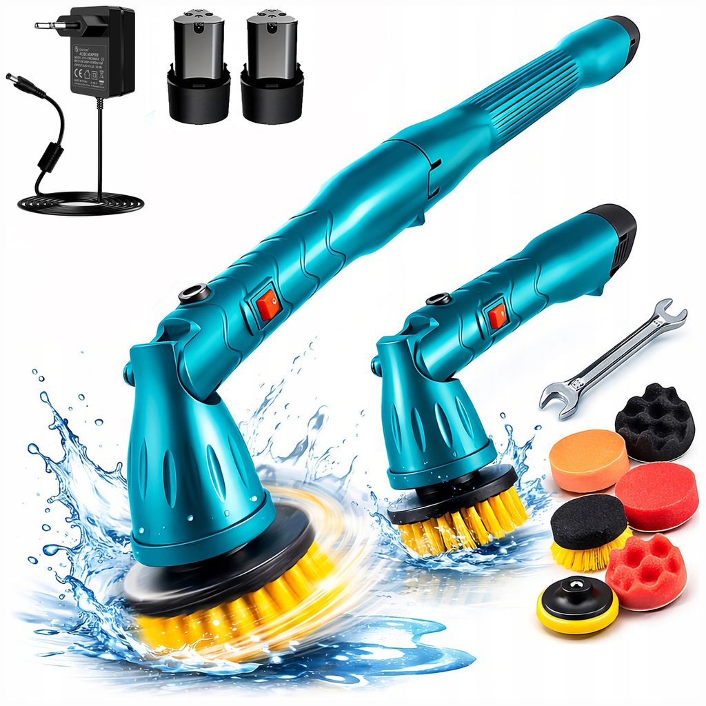 BROSSE ROTATIVE À BATTERIE POUR NETTOYER LES SOLS, LES Image du produit 