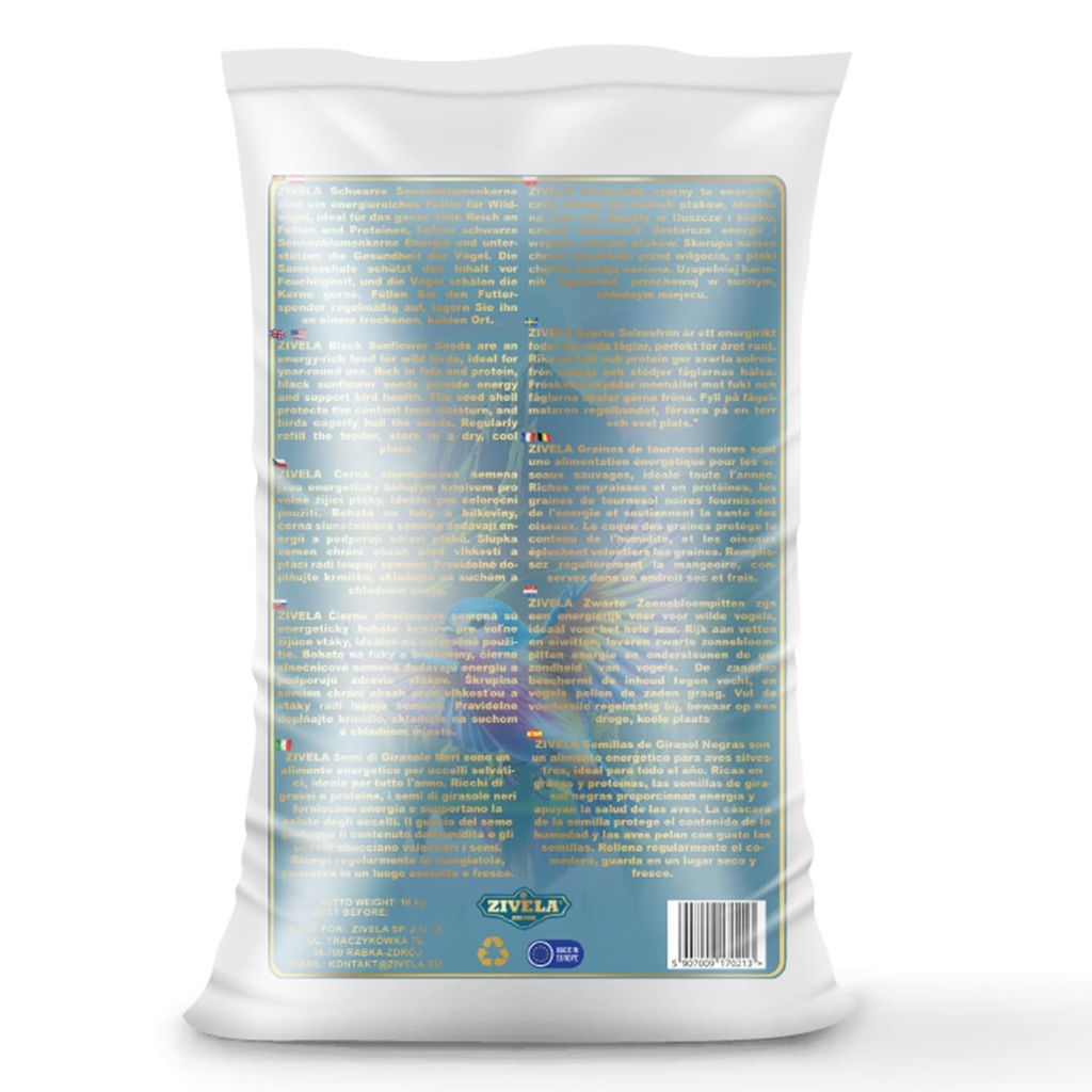 Slunečnicová semínka černá 10kg | Černá slunečnicová Obrázek produktu 4