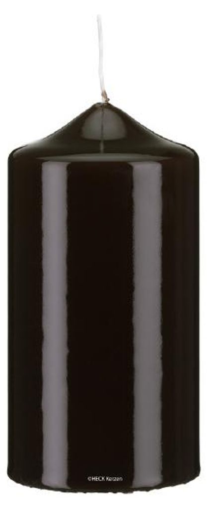 Lackkerzen Stumpenkerzen Chocolate Schokolade 120 x Ø 60 mm, 4 Stück