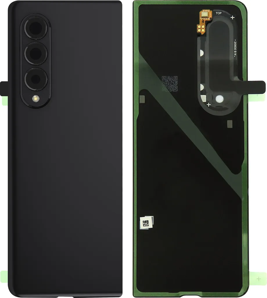 Vitre arrière pour Samsung Galaxy Z Fold 3 face arrière de rechange