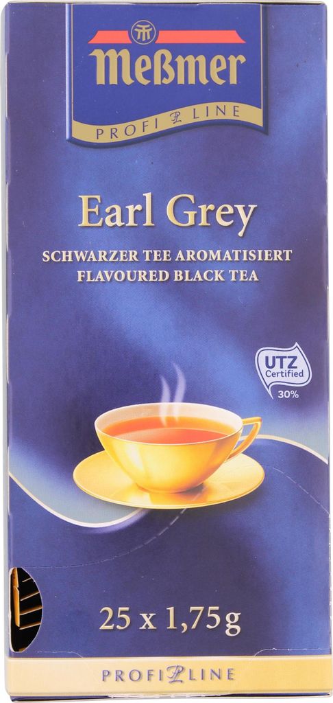 Meßmer Classic Moments Earl Grey Schwarzer Bergamotte Tee 25 Teebeutel