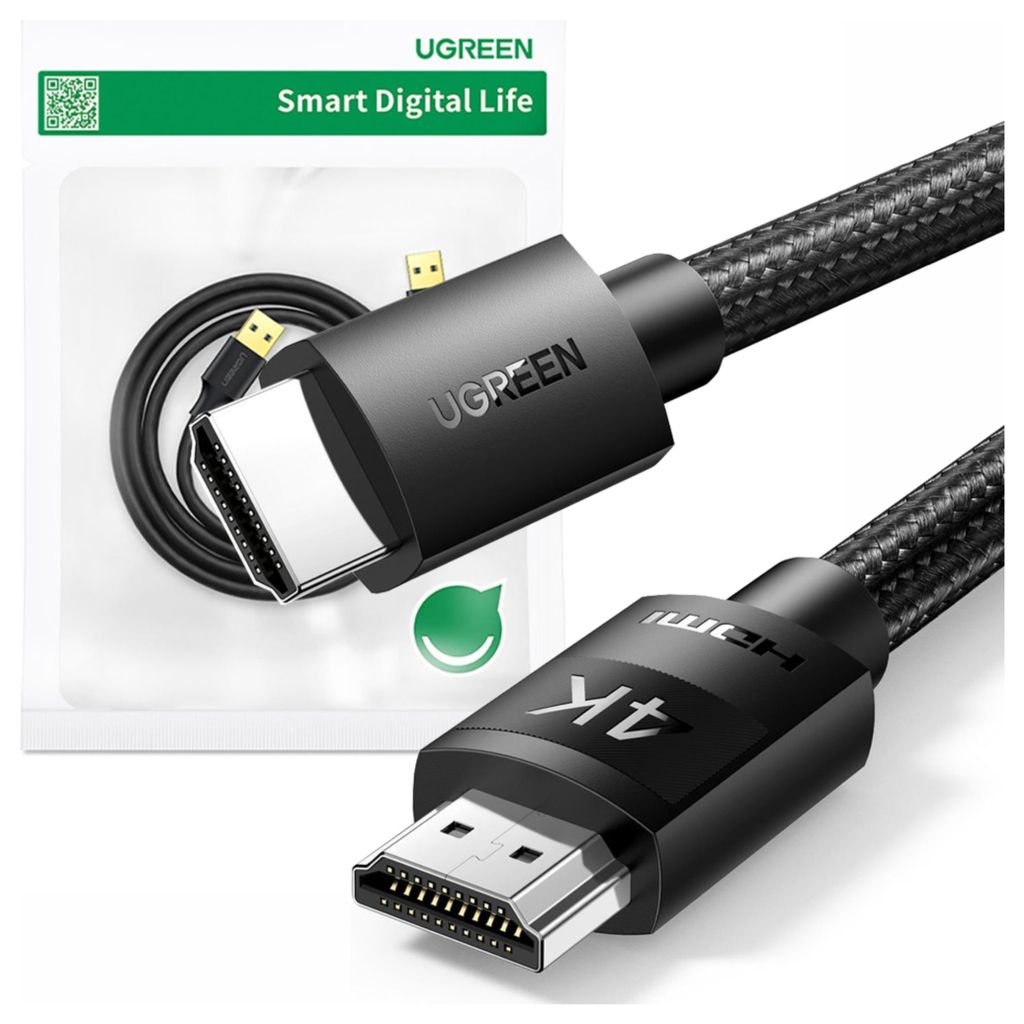 Ugreen Hd119 Cavo Hdmi, 4K 60Hz, 2M (nero) Immagine del prodotto 
