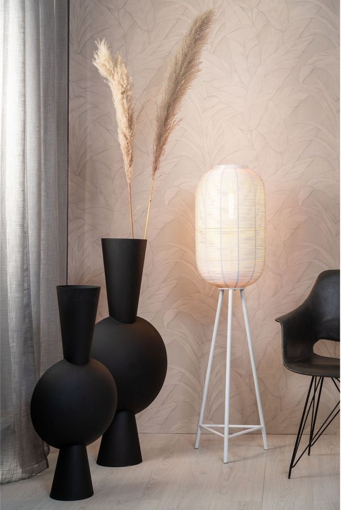 Light & Living - Vase Kavandu - Schwarz - 31x20x60cm Produktbild 3