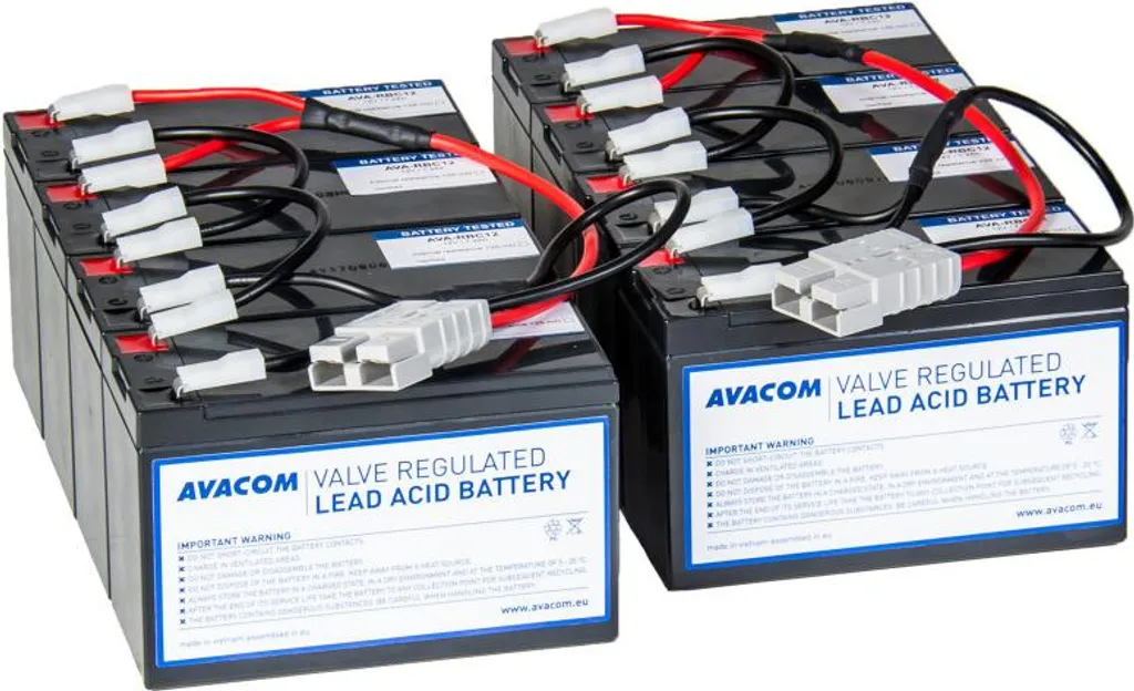 Batterie pour onduleur de serveur informatique avacom rbc12 anti coupure