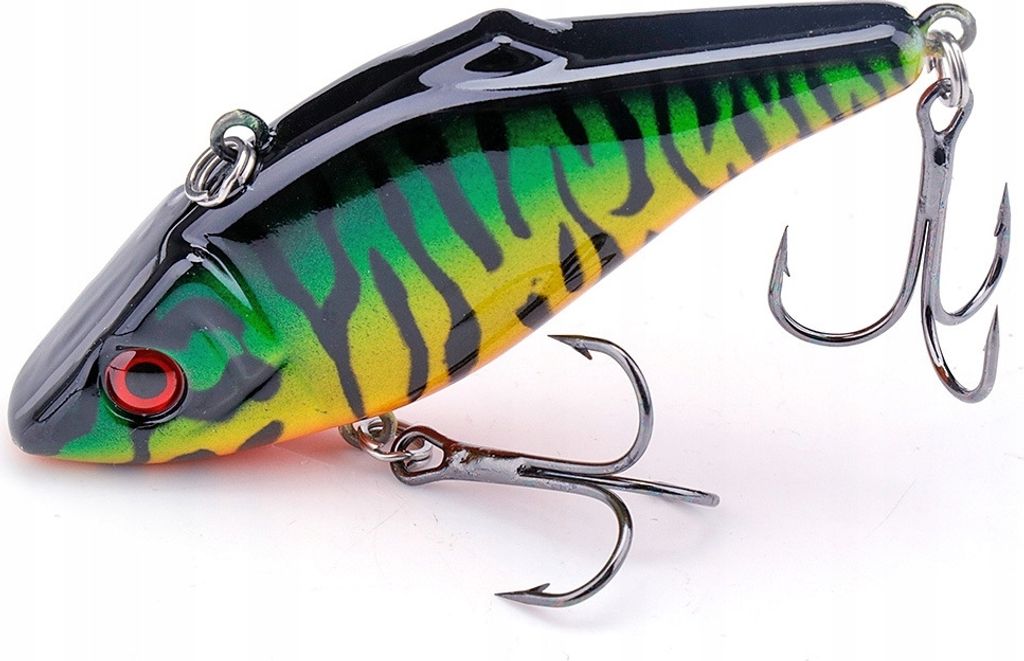 Wobbler ANGELN Köder HECHT ZANDER WELS Barsch Effektiv 7cm 13g