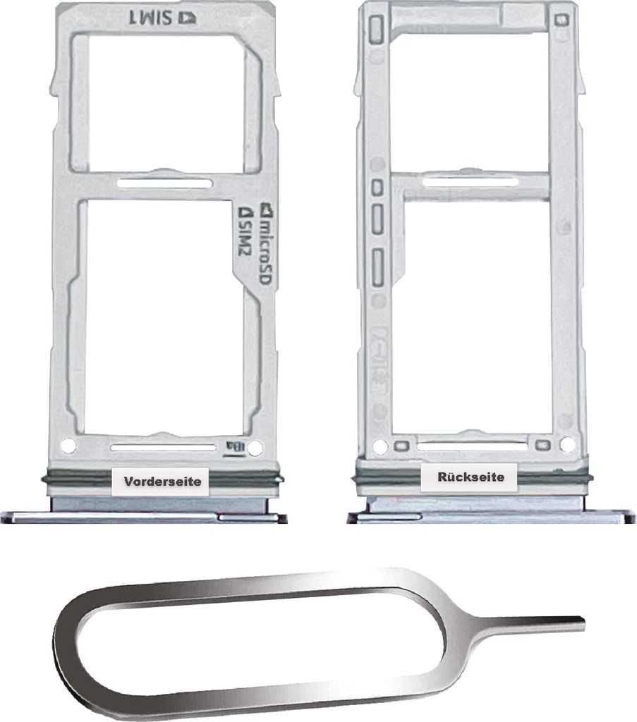 Samsung Galaxy S10 / Plus Sim Karten Halter Tray Adapter Produktbild 