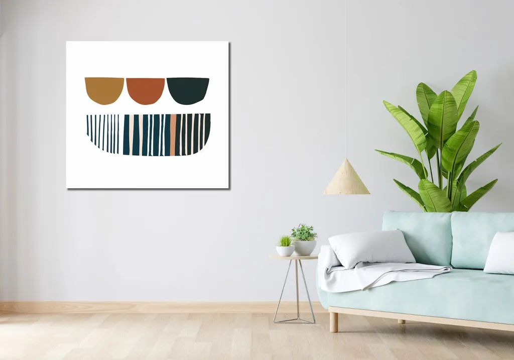Quadro 100x90 cm e ritmo - 2