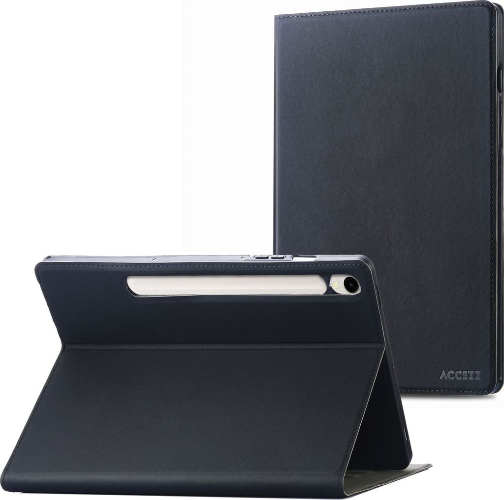 Accezz Classic Klapphülle Samsung Galaxy Tab S10 Ultra / Tab S9 Ultra - Schwarz