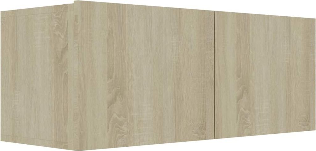 vidaXL TV skříňka Sonoma dub 80x30x30 cm odvozený výrobek Obrázek produktu 
