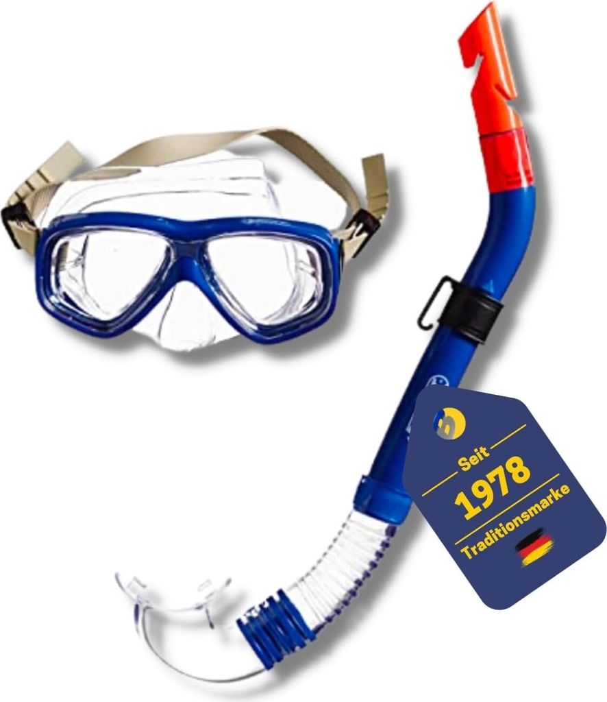 BEST SPORTING Taucherset Kinder Anaconda blau Kinder Produktbild 