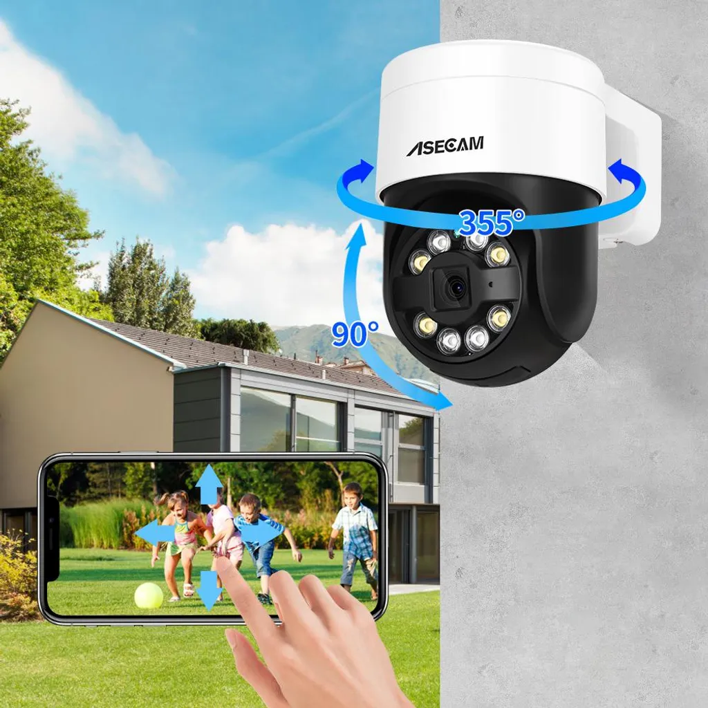 Telecamera Smart 8MP 4K Ultra-HD 2.8mm Face Detection AI - 3